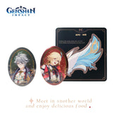 2025 Mihoyo Genshin Impact Character Stand Pin Badge Card Kaveh Alhaitham